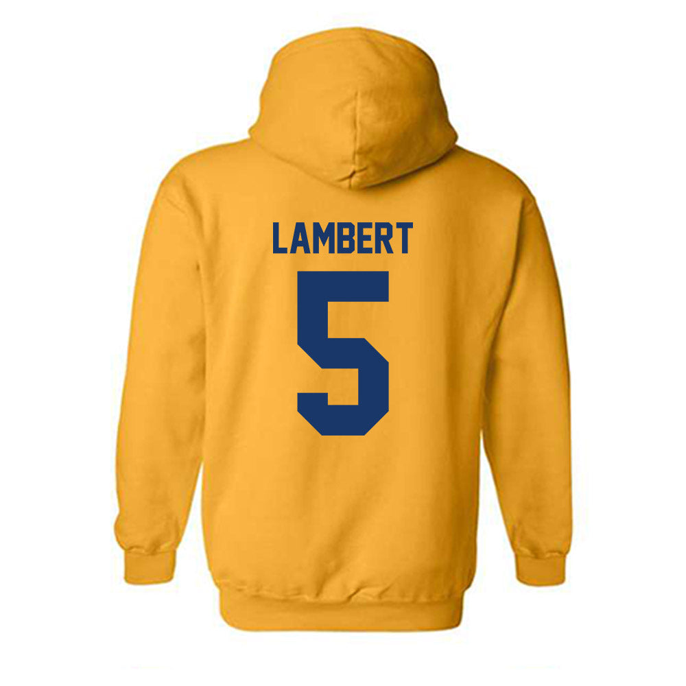 Canisius - NCAA Men's Lacrosse : Jacob Lambert - Classic Shersey Hooded Sweatshirt-1