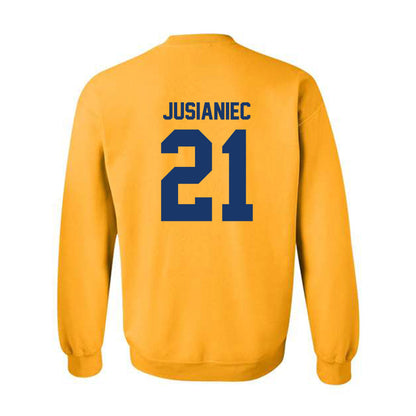 Canisius - NCAA Men's Basketball : Max Jusianiec - Classic Shersey Crewneck Sweatshirt-1