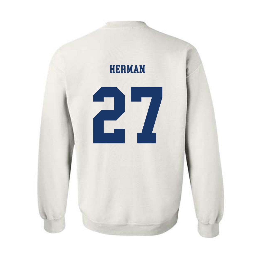 Canisius - NCAA Baseball : Blake Herman - Classic Shersey Crewneck Sweatshirt-1
