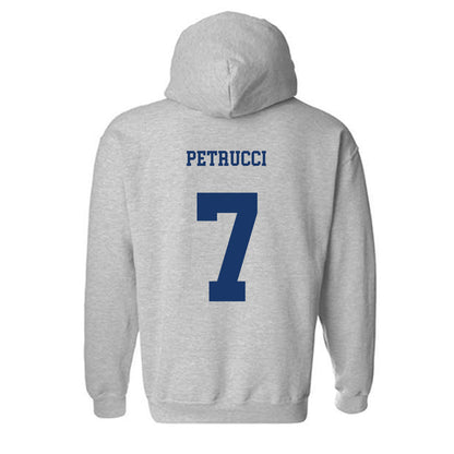 Canisius - NCAA Men's Soccer : Mason Petrucci - Classic Shersey Hooded Sweatshirt-1