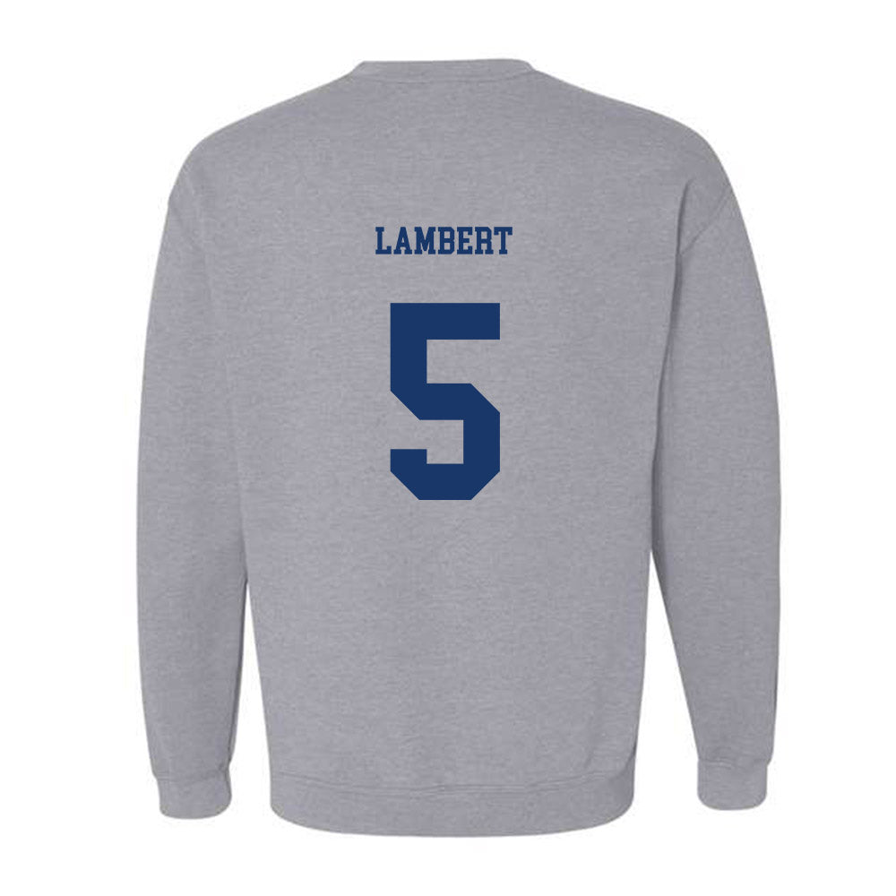 Canisius - NCAA Men's Lacrosse : Jacob Lambert - Classic Shersey Crewneck Sweatshirt-1