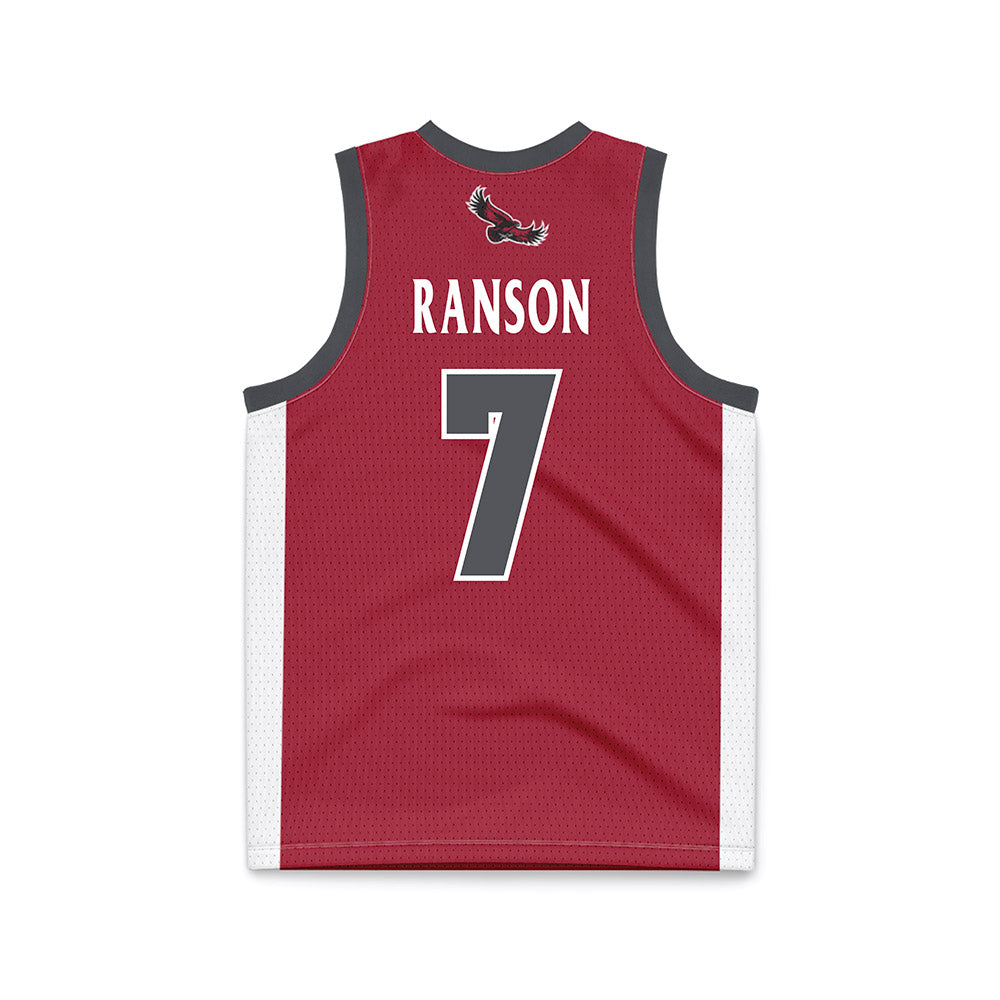 St. Joe's - NCAA Men's Basketball : Bj Ranson - Crimson Basketball Jersey-1