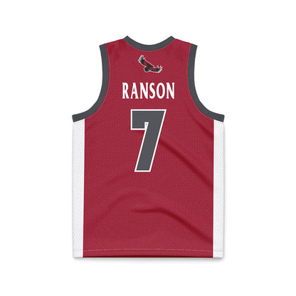 St. Joe's - NCAA Men's Basketball : Bj Ranson - Crimson Basketball Jersey-1