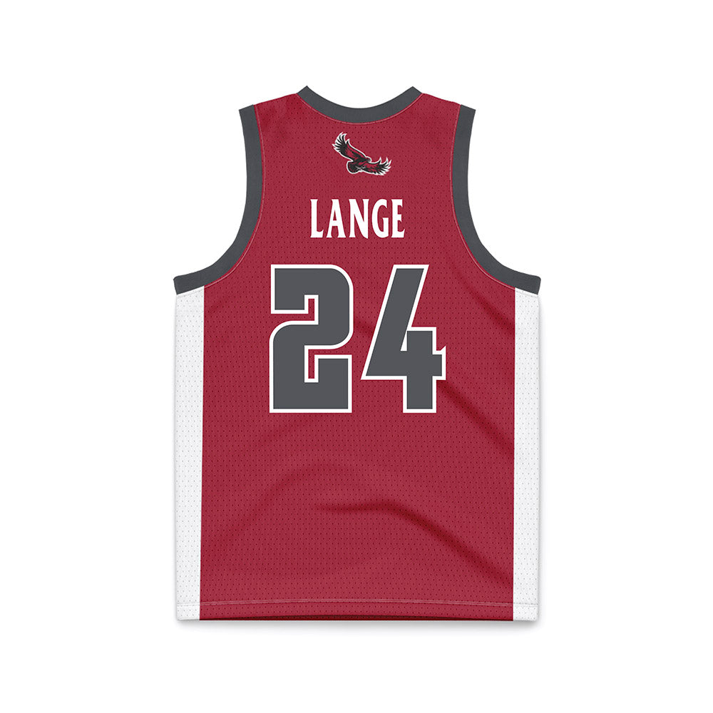 St. Joe's - NCAA Men's Basketball : Will Lange - Crimson Basketball Jersey-1