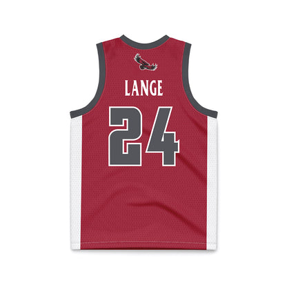 St. Joe's - NCAA Men's Basketball : Will Lange - Crimson Basketball Jersey-1