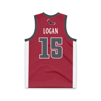 St. Joe's - NCAA Men's Basketball : Sean Logan - Crimson Basketball Jersey-1