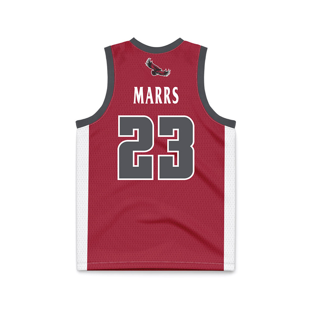 St. Joe's - NCAA Men's Basketball : Gavin Marrs - Crimson Basketball Jersey-1