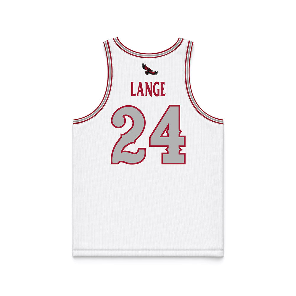 St. Joe's - NCAA Men's Basketball : Will Lange - White Basketball Jersey-1
