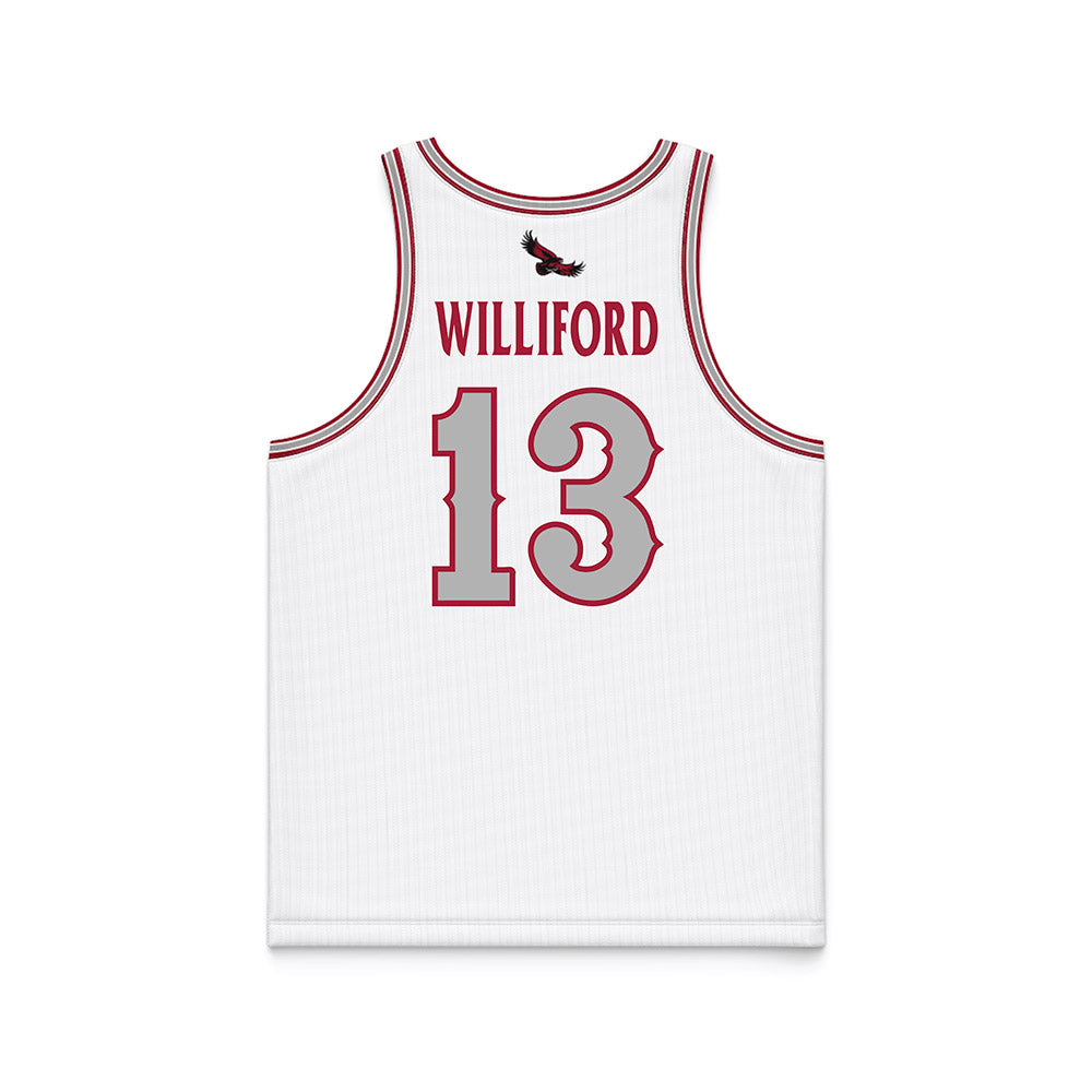 St. Joe's - NCAA Men's Basketball : Austin Williford - White Basketball Jersey-1