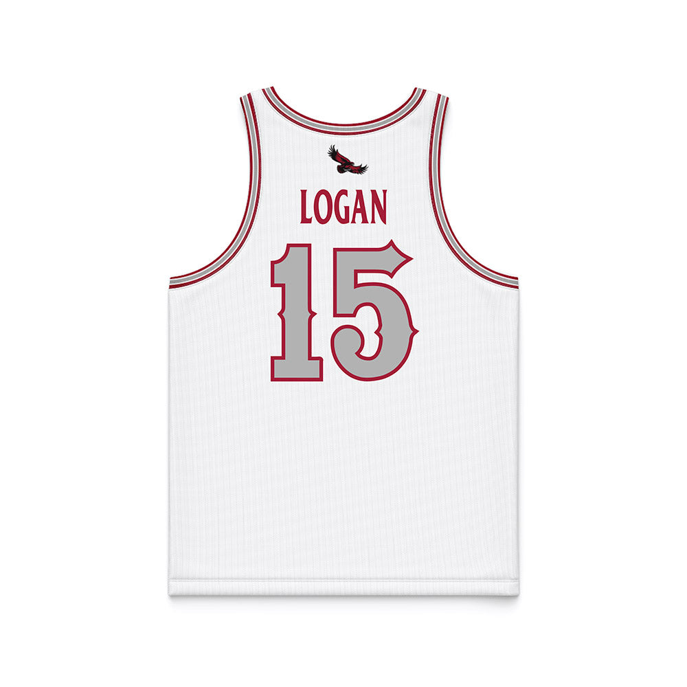 St. Joe's - NCAA Men's Basketball : Sean Logan - White Basketball Jersey-1