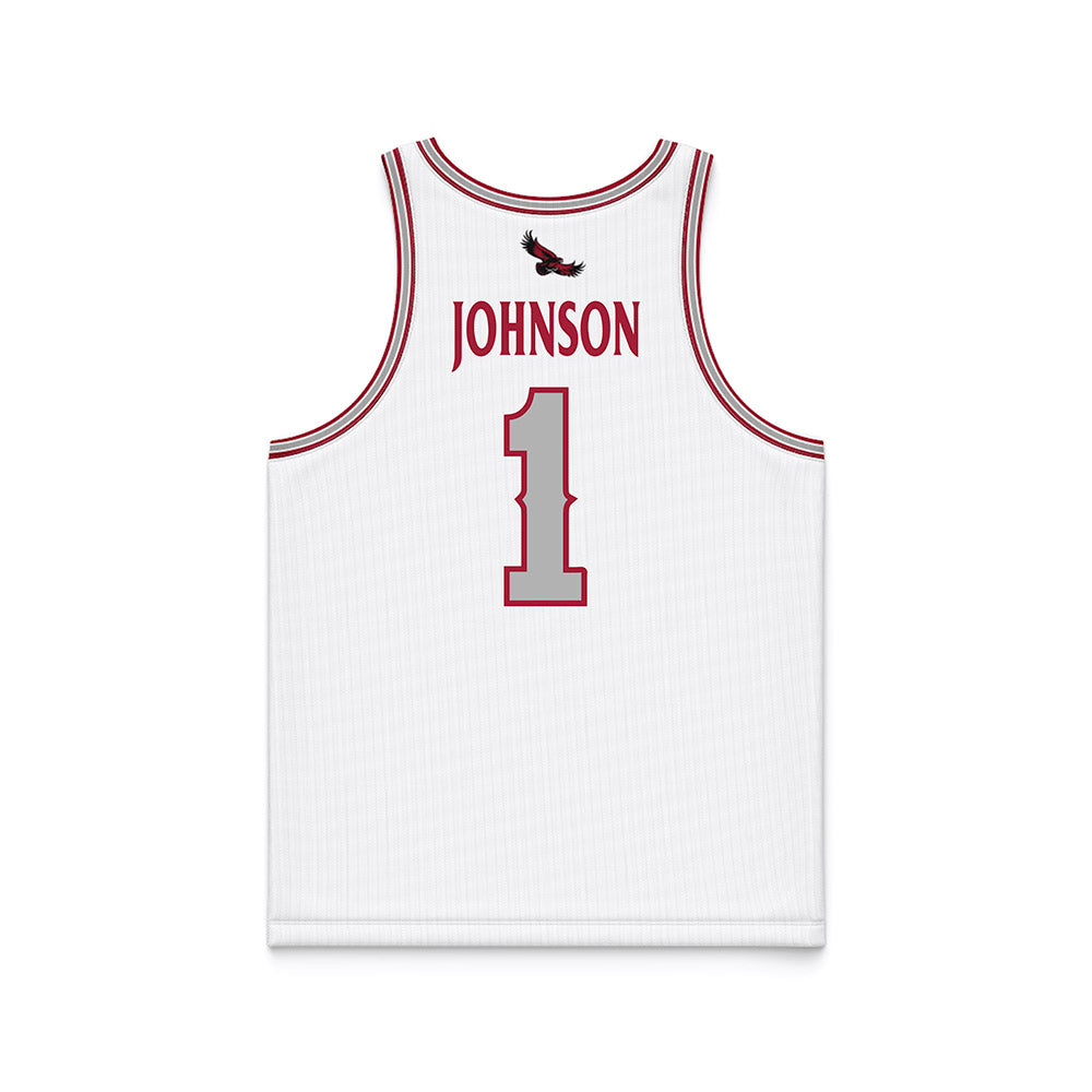 St. Joe's - NCAA Men's Basketball : Mekai Johnson - White Basketball Jersey-1