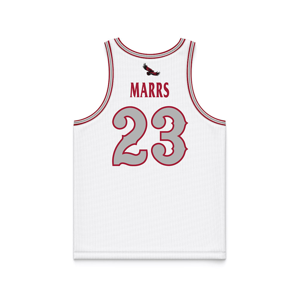 St. Joe's - NCAA Men's Basketball : Gavin Marrs - White Basketball Jersey-1