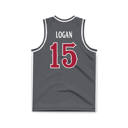 St. Joe's - NCAA Men's Basketball : Sean Logan - Grey Basketball Jersey-1