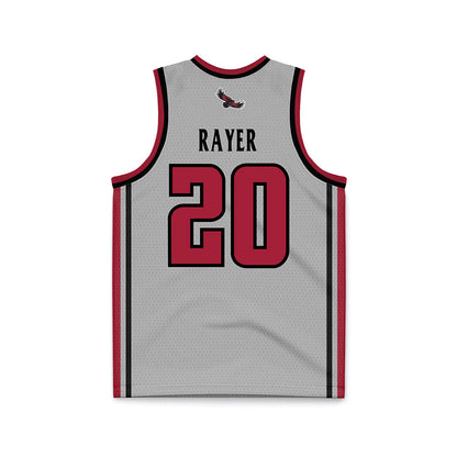 St. Joe's - NCAA Men's Basketball : Billy Rayer - Pinstripe Grey Basketball Jersey-1