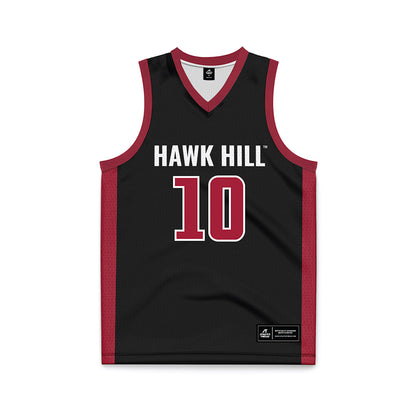 St. Joe's - NCAA Men's Basketball : Keoni Sacco - Black Basketball Jersey-0