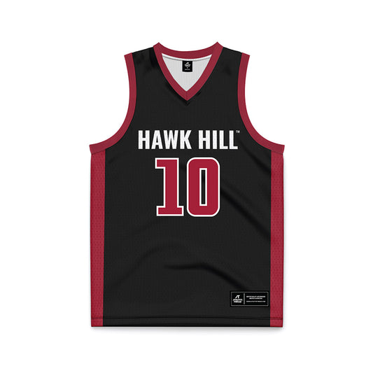 St. Joe's - NCAA Men's Basketball : Keoni Sacco - Black Basketball Jersey-0