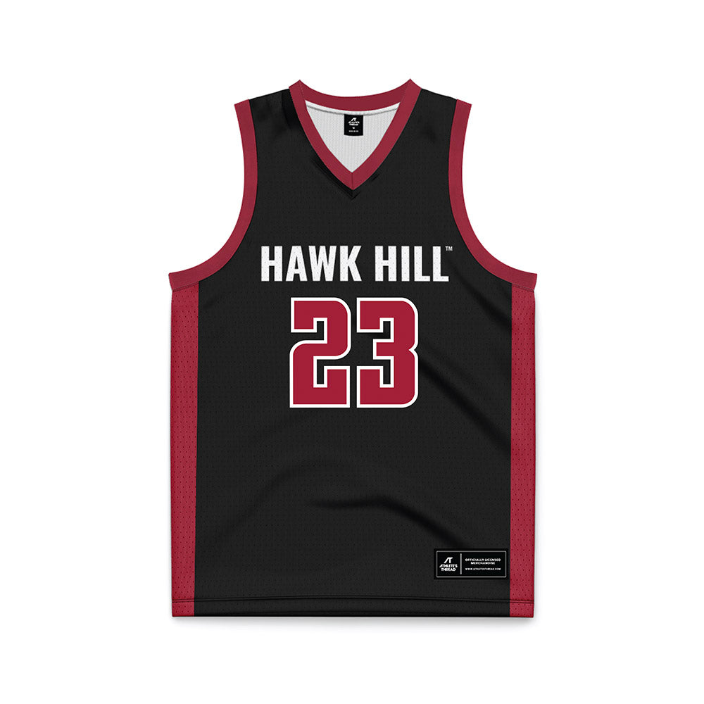 St. Joe's - NCAA Men's Basketball : Gavin Marrs - Black Basketball Jersey-0