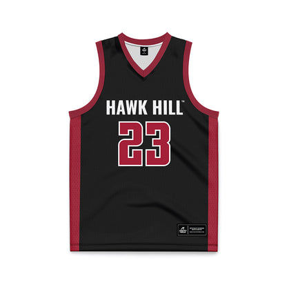 St. Joe's - NCAA Men's Basketball : Gavin Marrs - Black Basketball Jersey-0