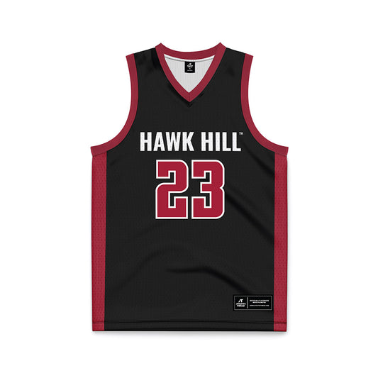 St. Joe's - NCAA Men's Basketball : Gavin Marrs - Black Basketball Jersey-0