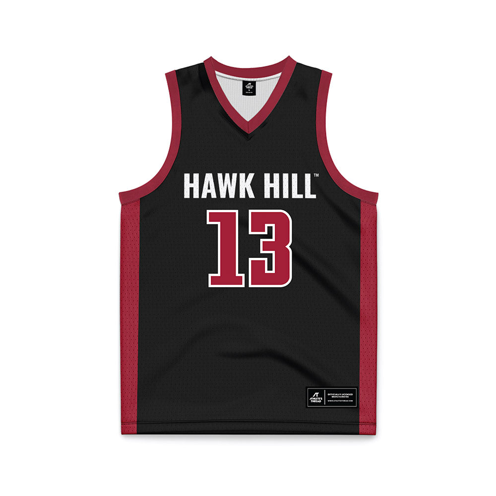 St. Joe's - NCAA Men's Basketball : Austin Williford - Black Basketball Jersey-0