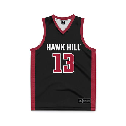 St. Joe's - NCAA Men's Basketball : Austin Williford - Black Basketball Jersey-0