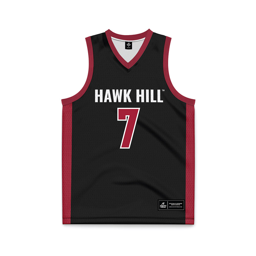 St. Joe's - NCAA Men's Basketball : Bj Ranson - Black Basketball Jersey-0
