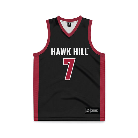 St. Joe's - NCAA Men's Basketball : Bj Ranson - Black Basketball Jersey-0