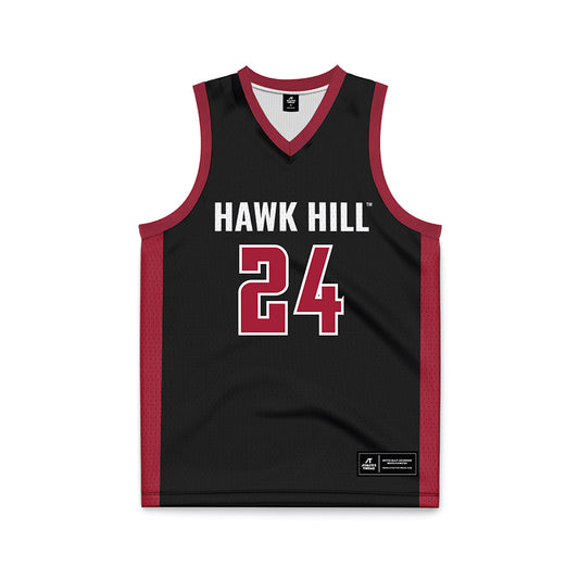 St. Joe's - NCAA Men's Basketball : Will Lange - Black Basketball Jersey