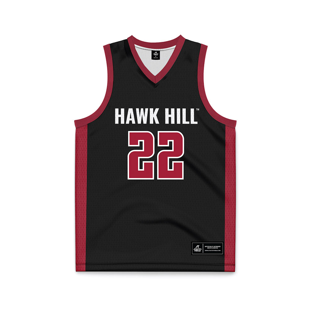 St. Joe's - NCAA Men's Basketball : Donovan Flamer - Black Basketball Jersey-0