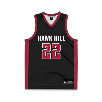 St. Joe's - NCAA Men's Basketball : Donovan Flamer - Black Basketball Jersey-0