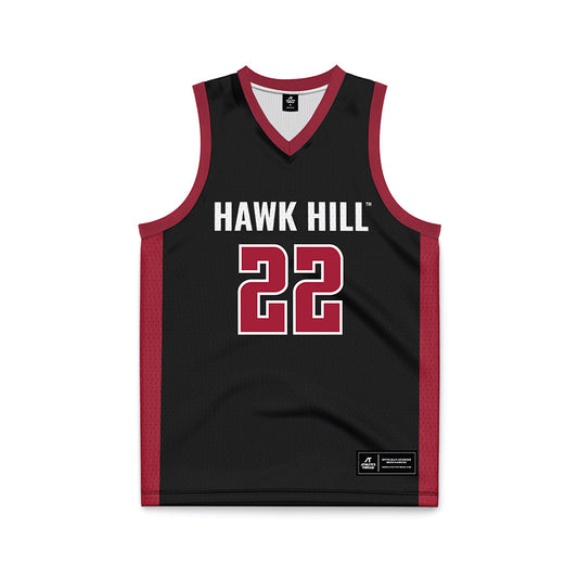 St. Joe's - NCAA Men's Basketball : Donovan Flamer - Black Basketball Jersey-0