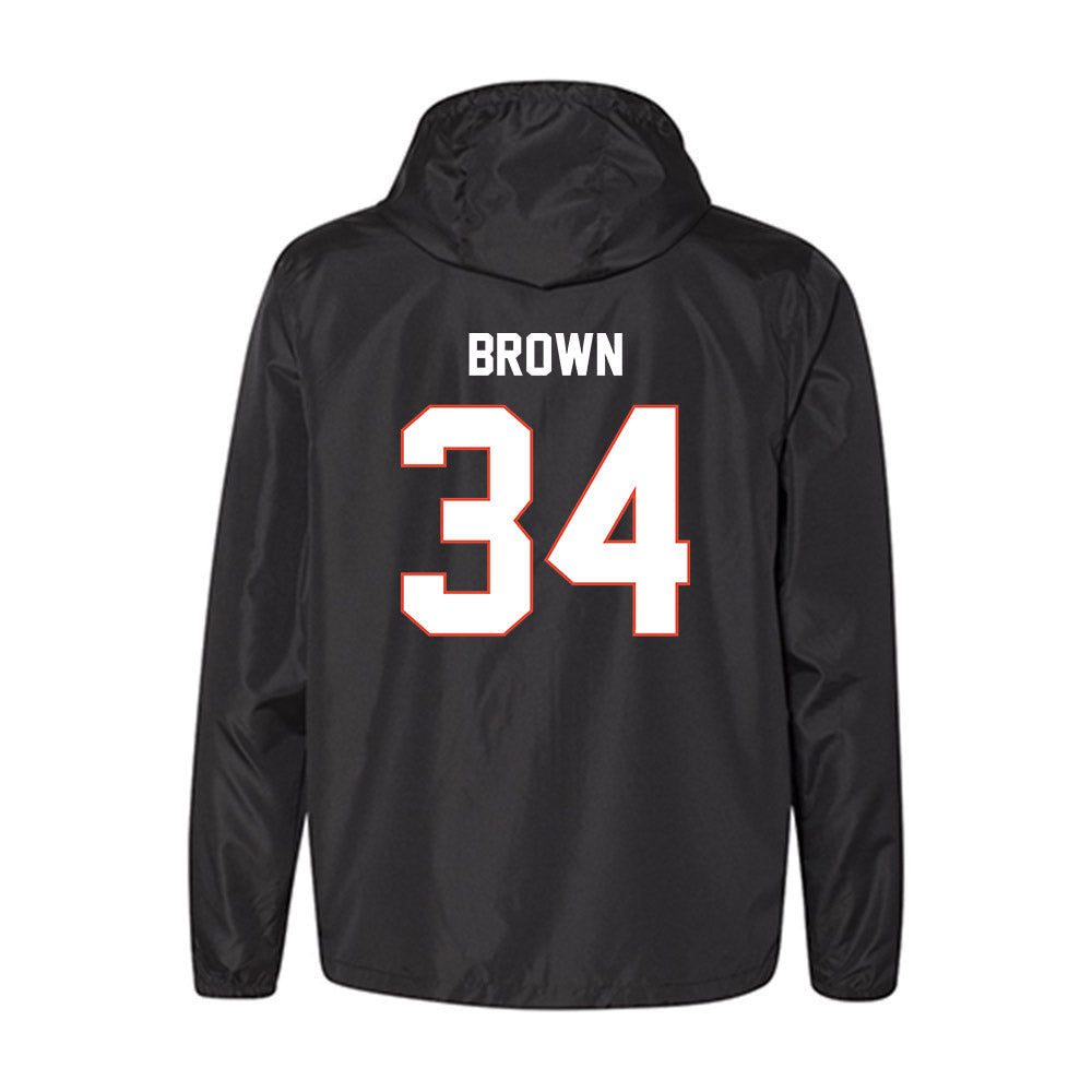 Illinois - NCAA Men's Basketball : Ethan Brown - Windbreaker-1