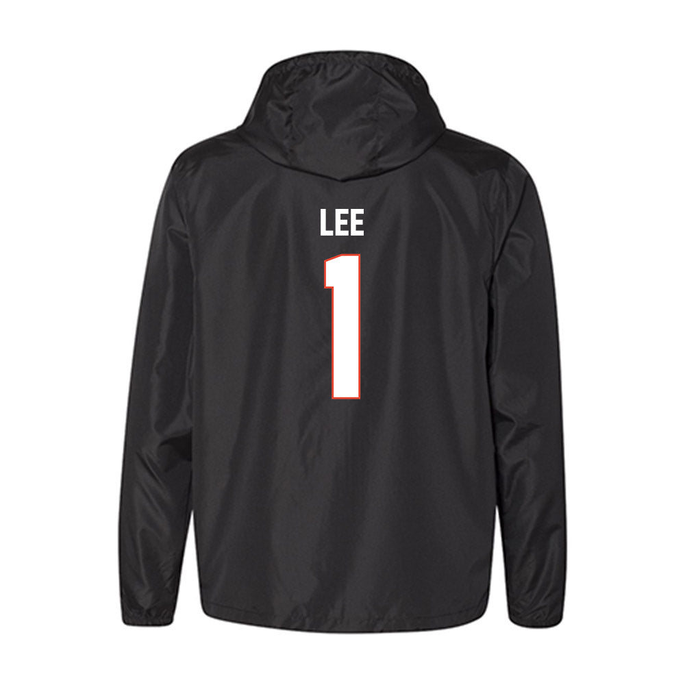 Illinois - NCAA Men's Basketball : Brandon Lee - Windbreaker-1