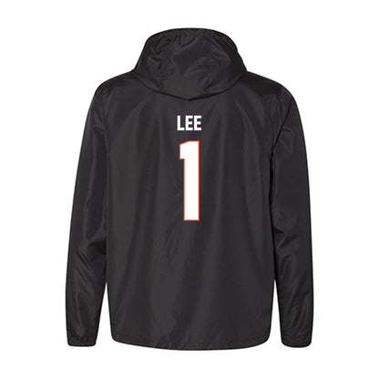 Illinois - NCAA Men's Basketball : Brandon Lee - Windbreaker-1