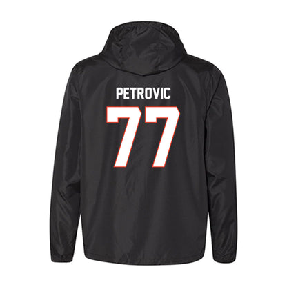 Illinois - NCAA Men's Basketball : Mihailo Petrovic - Windbreaker-1