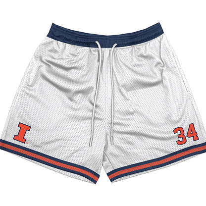 Illinois - NCAA Men's Basketball : Ethan Brown - Shorts-0