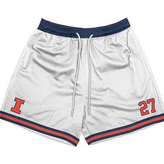 Illinois - NCAA Men's Basketball : Landon Davis - Shorts-0
