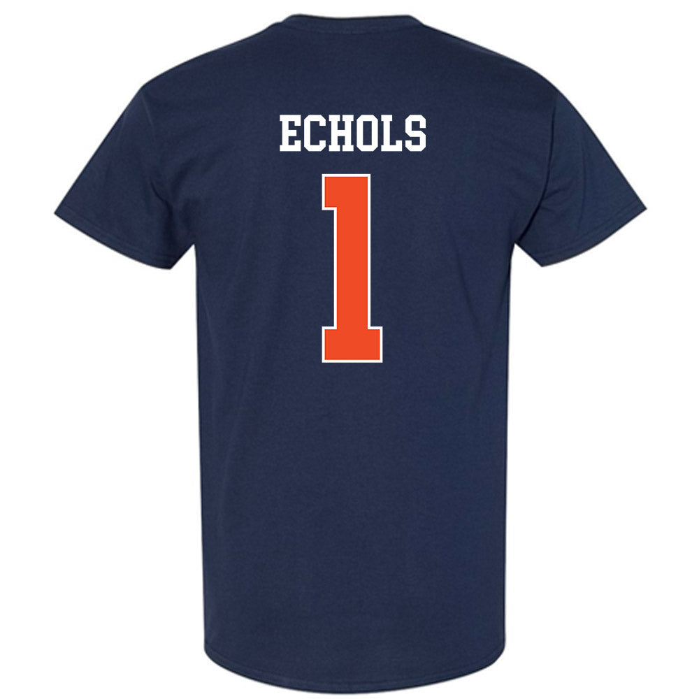 Auburn - NCAA Football : Jonathan Echols - Generic Shersey T-Shirt-1