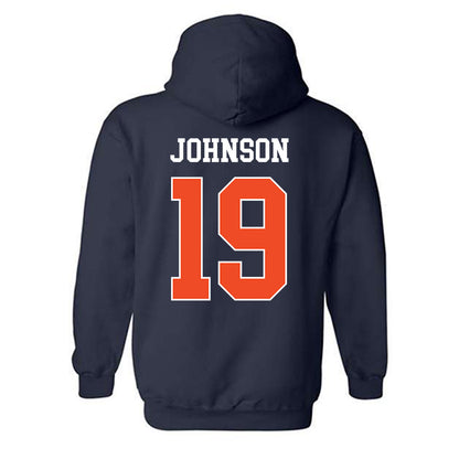 Auburn - NCAA Football : Jake Johnson - Generic Shersey Hooded Sweatshirt-1