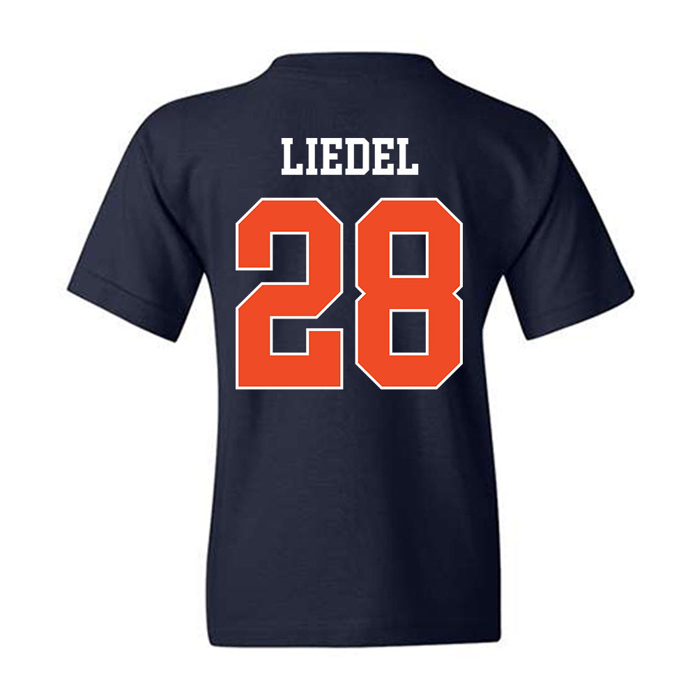 Auburn - NCAA Baseball : Carson Liedel - Generic Shersey Youth T-Shirt-1
