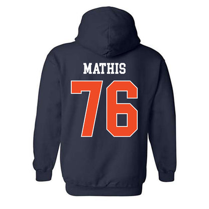 Auburn - NCAA Football : Mason Mathis - Generic Shersey Hooded Sweatshirt-1