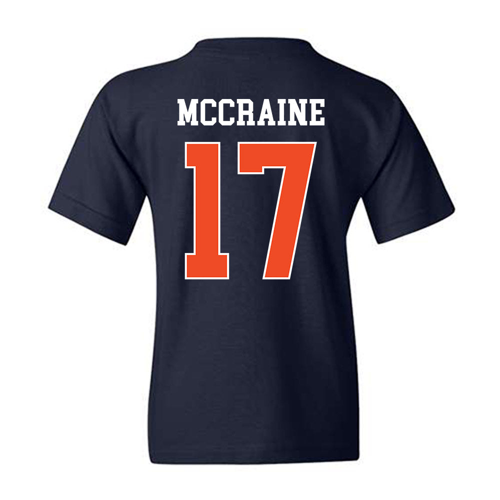 Auburn - NCAA Baseball : Mason McCraine - Generic Shersey Youth T-Shirt-1