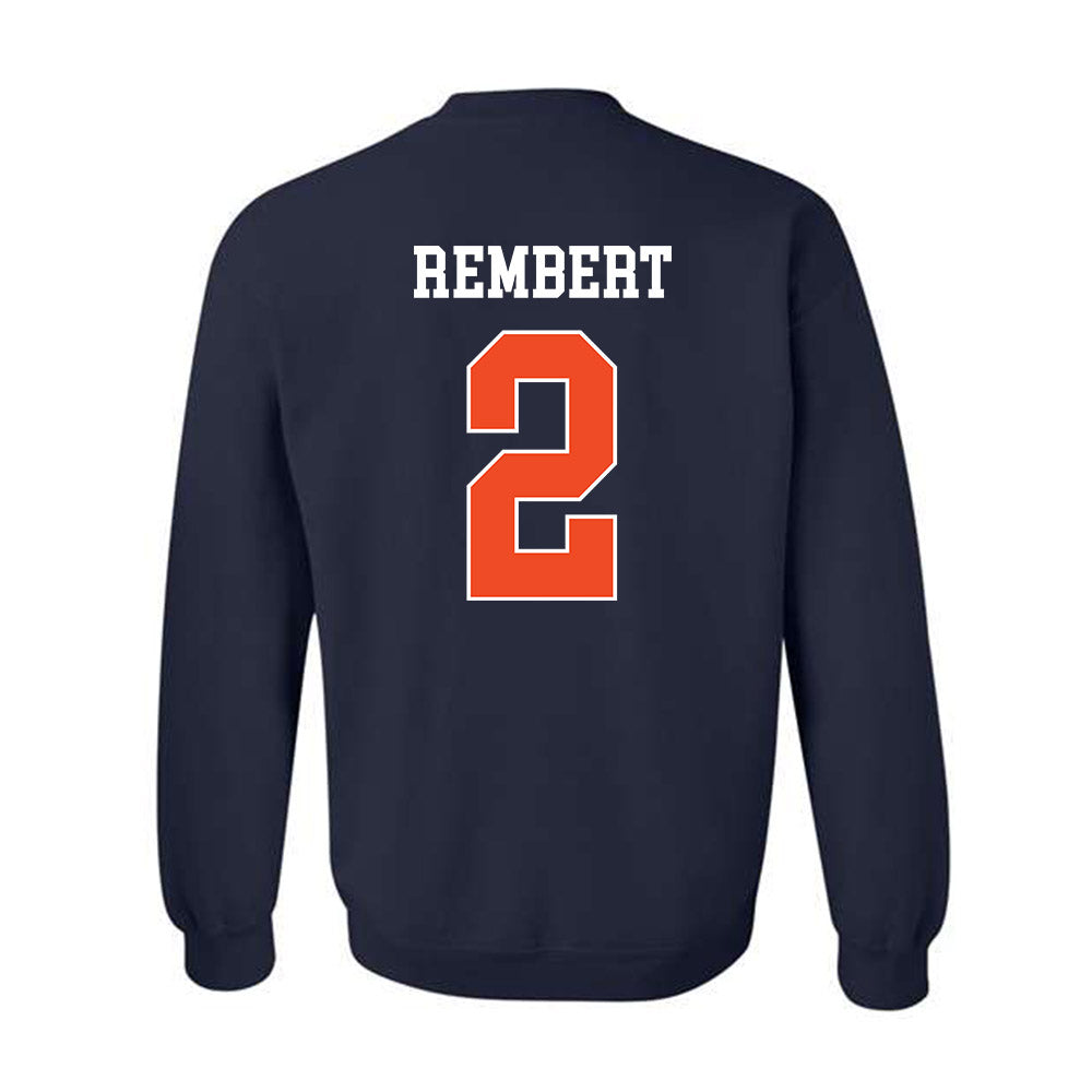 Auburn - NCAA Baseball : Chris Rembert - Generic Shersey Crewneck Sweatshirt-1