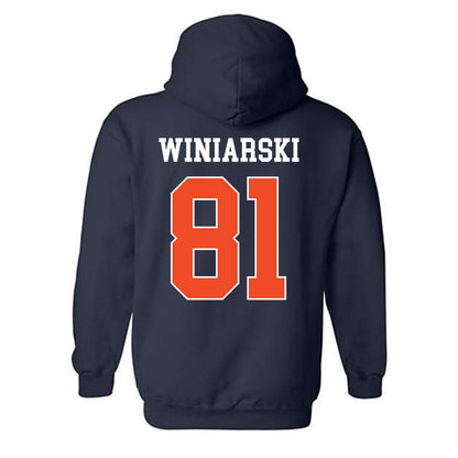 Auburn - NCAA Softball : Camryn Winiarski - Generic Shersey Hooded Sweatshirt-1