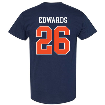 Auburn - NCAA Women's Soccer : Emily Edwards - Generic Shersey T-Shirt-1