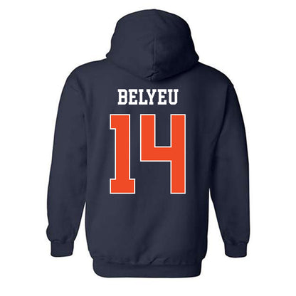 Auburn - NCAA Baseball : Cade Belyeu - Generic Shersey Hooded Sweatshirt-1