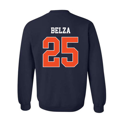 Auburn - NCAA Baseball : Taylor Belza - Generic Shersey Crewneck Sweatshirt-1
