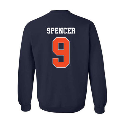Auburn - NCAA Football : Deshawn Spencer - Generic Shersey Crewneck Sweatshirt-1