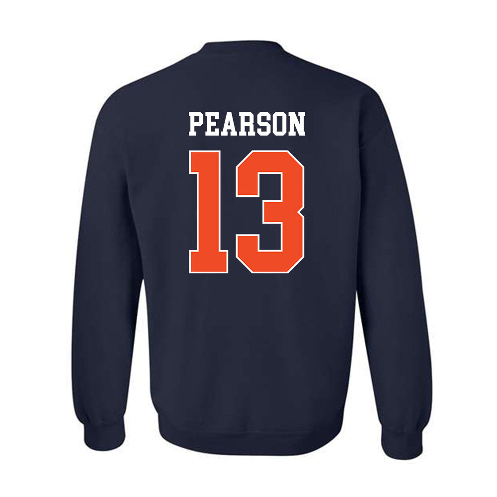 Auburn - NCAA Men's Basketball : Bradley Pearson - Generic Shersey Crewneck Sweatshirt-1