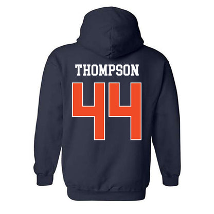 Auburn - NCAA Baseball : Ty Thompson - Generic Shersey Hooded Sweatshirt-1